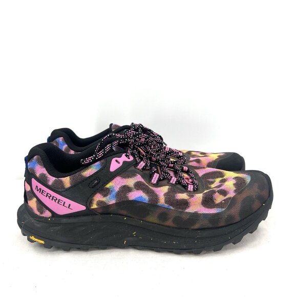 Merrell Antora 3 Rainbow Leopard Hiking Shoes Women’s 9.5 - Picture 1 of 10